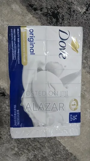Dove Original Beauty Bar Soap With 1⁄4 Moisturizing Cream (16 Bars)