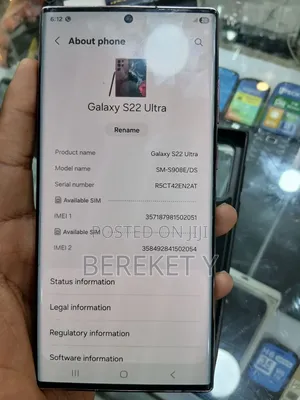 Samsung Galaxy S22 Ultra 256 GB Gray