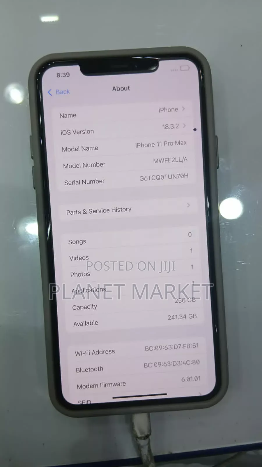 Apple iPhone 11 Pro Max 256 GB Black