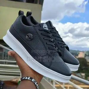 Timberland Men's Leather Casual Low-Top Sneakers