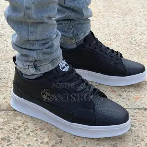 Timberland Men's Leather Casual Low-Top Sneakers