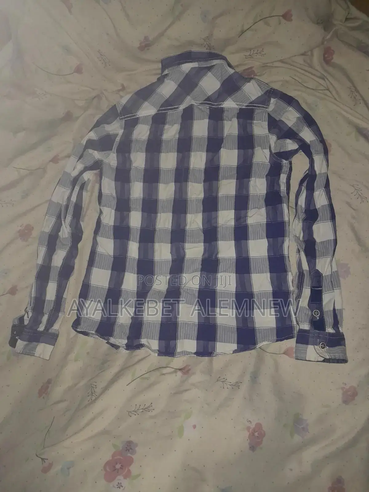 Boy's Gingham Shirt