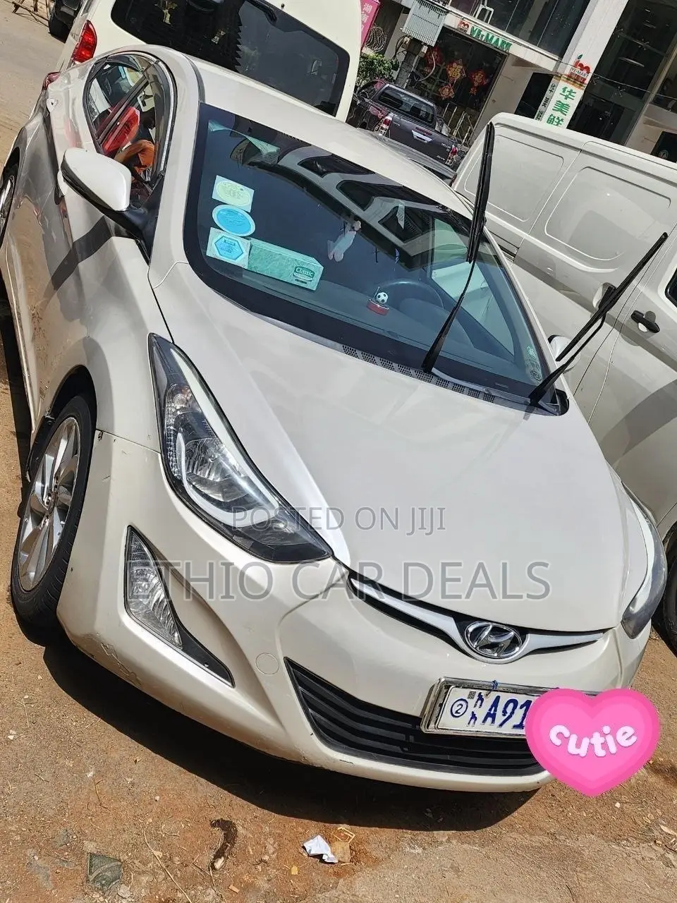 Hyundai Elantra 2015 Off white