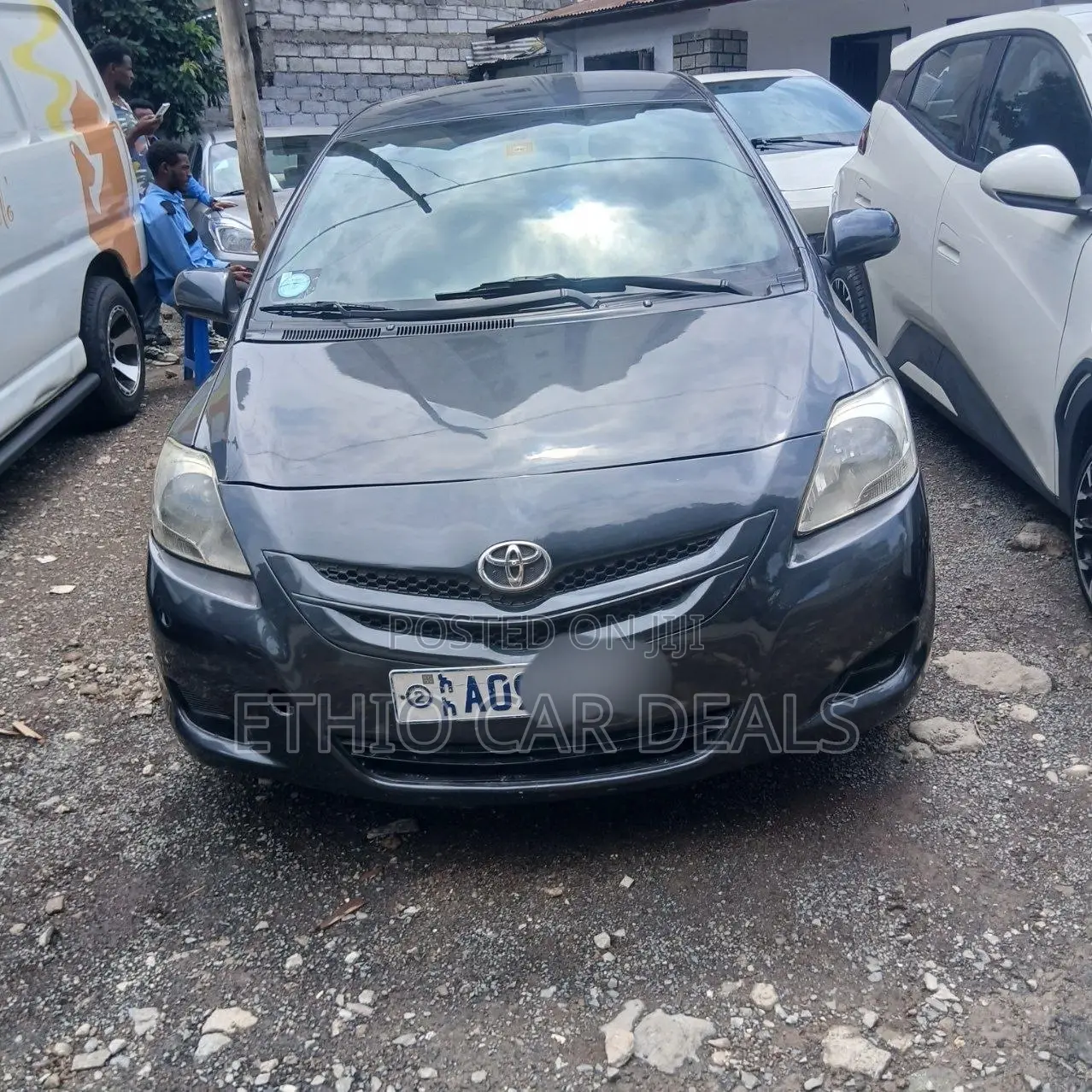 Toyota Yaris 2007 Black