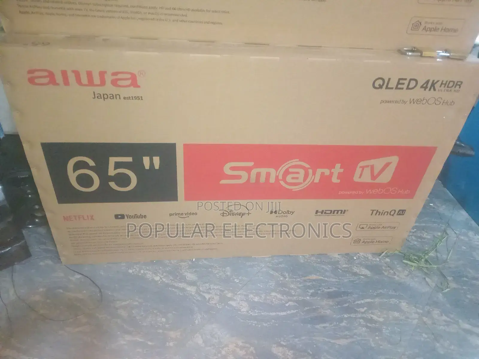 Alwa 65inch TV Qled TV Uhd4k Android