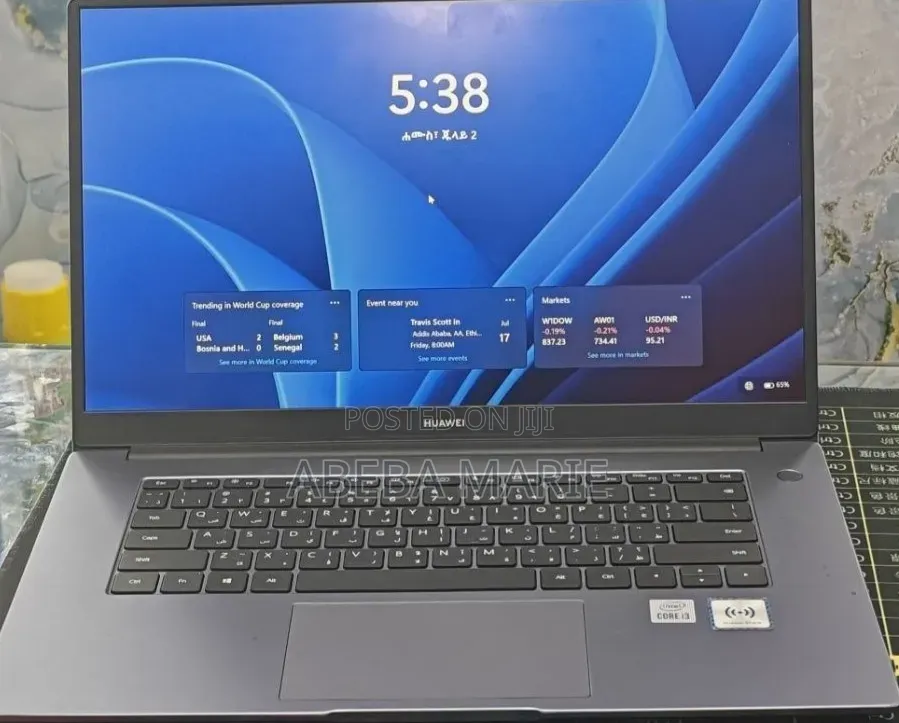 New Laptop Huawei MateBook 13 WRT-W29E 8GB Intel Core i3 SSD 256GB