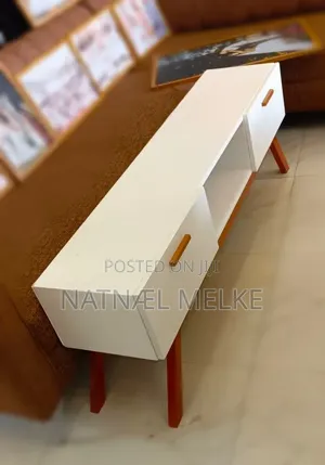 White TV Stand