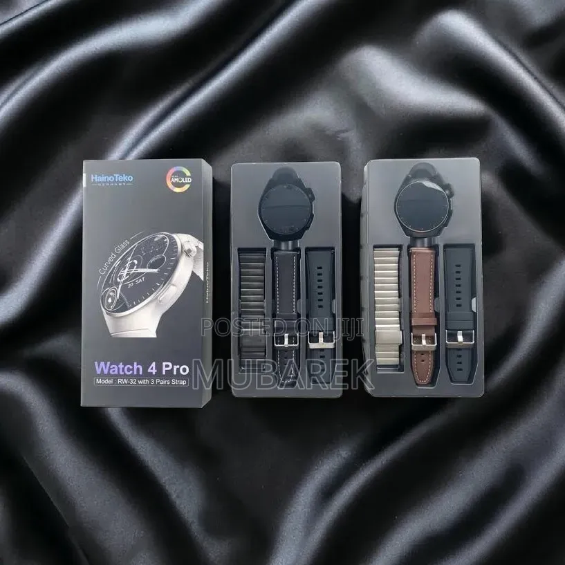 Men's HainoTeko Watch 4 Pro AMOLED Smartwatch RW-32