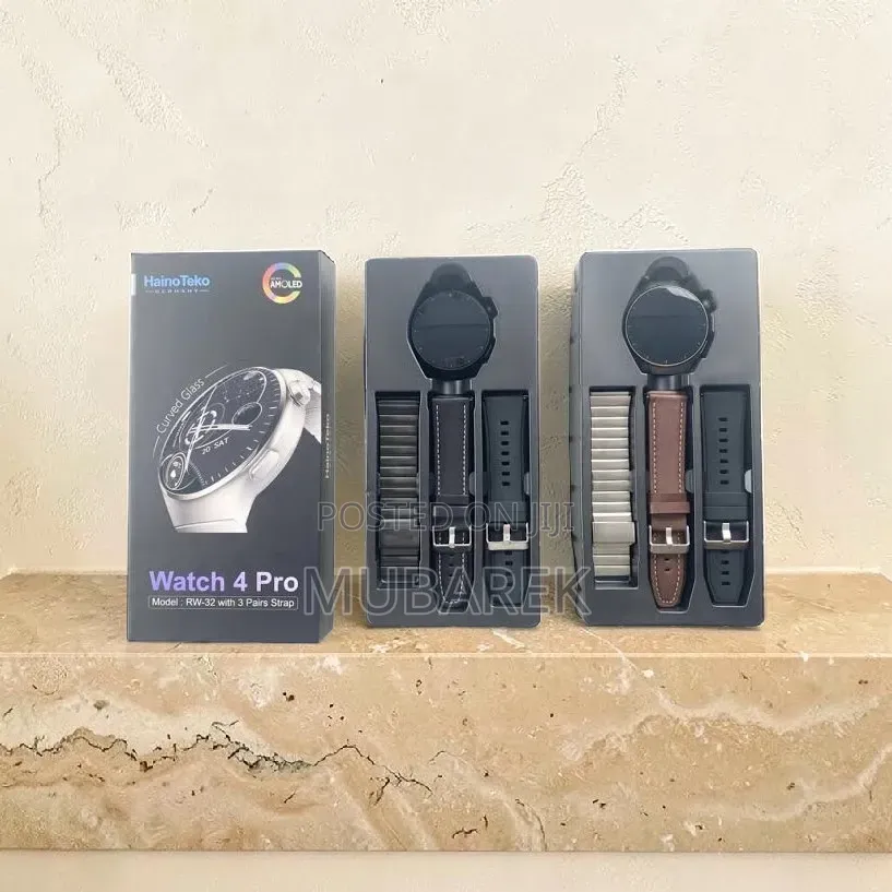 Men's HainoTeko Watch 4 Pro AMOLED Smartwatch RW-32