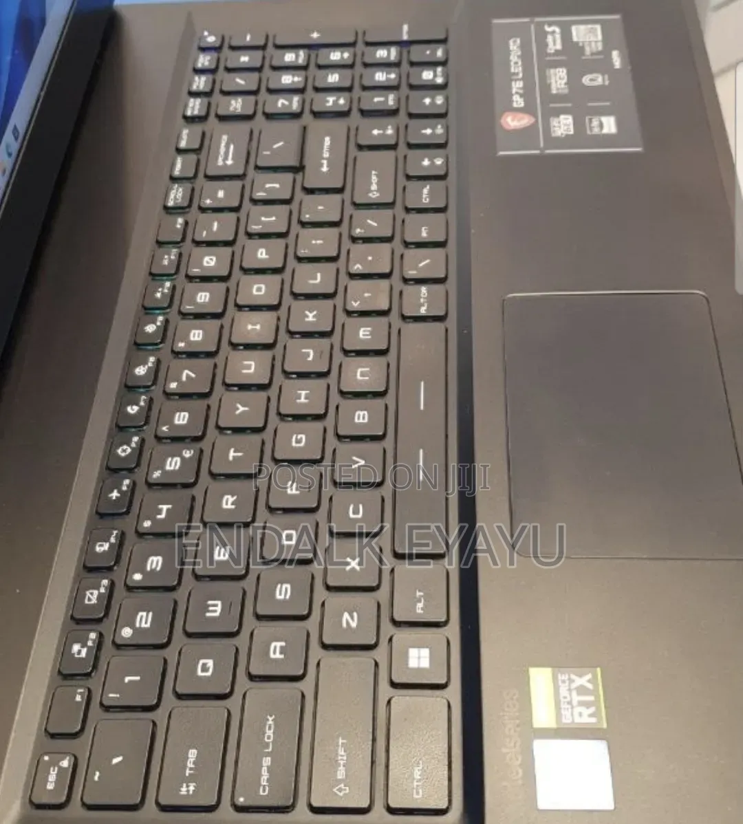 New Laptop MSI GP75 Leopard 16GB Intel Core i7 SSD 1T