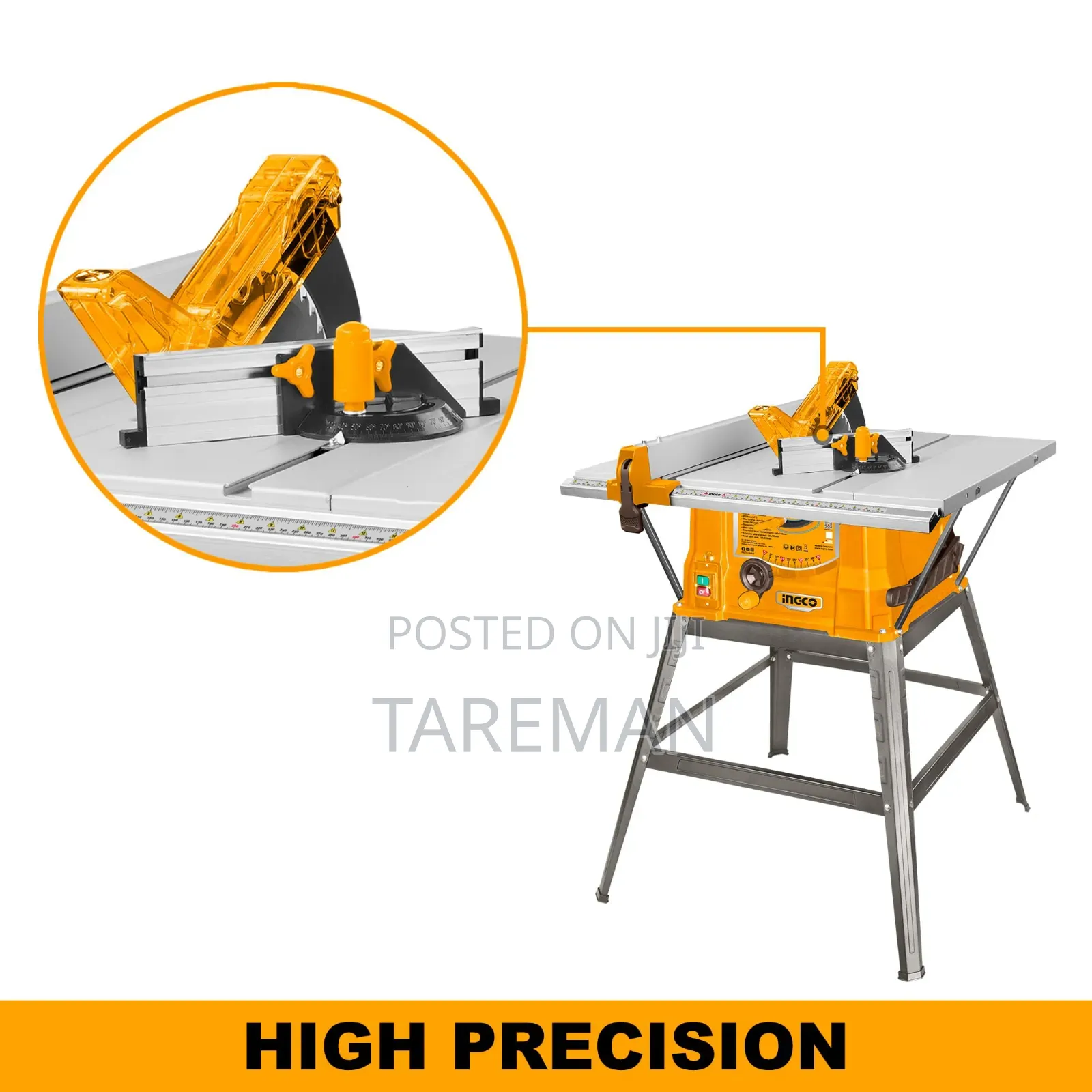 ,zINGCO TS26005 የጠረጴዛ መጋዝ (Table Saw)