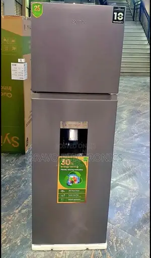 Syinix 257L Refrigerator – Full Fan Cooling With Water Dispenser