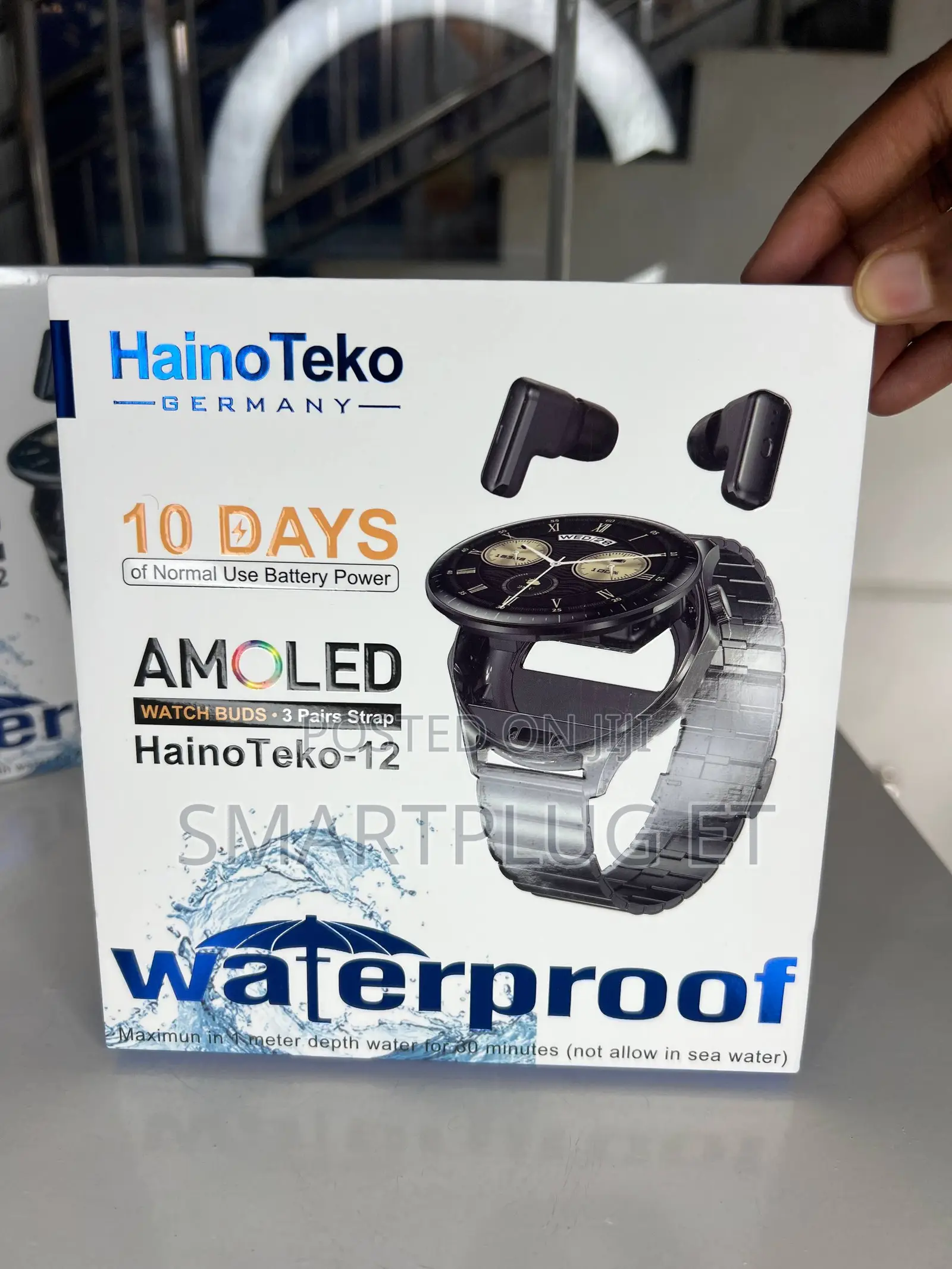 Haino Teko-12 Smart Watch + Earbuds