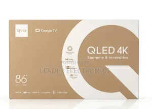 Syinix TV 86" Frameless QLED Google TV New Arrival 2026 ( Original )