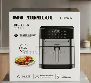 MOMCOC 8L Digital Air Fryer – Healthy Cooking Made Easy!