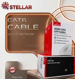 Stellar Network Cable 305m CAT6 UTP
