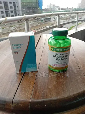 Magnesium Glycinate for Deep Relaxation ውጥረት ለመቀነስ ለ ነርቭ 180 Capsules