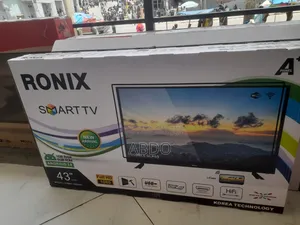 RONIX SMART LED TV 43 INCH Andraid Doubel Gelass 2026 Quality Hifi