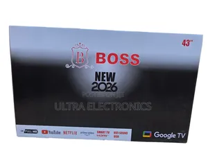 BOSS 43 Inch Smart TV. 43 Inch HD Smart Display