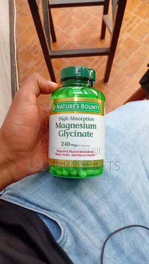 High Absorption Magnesium Glycinate - 180 Veggie Capsules