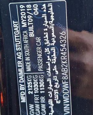 Mercedes-Benz C200 2019 Black