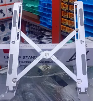 Aluminium Laptop Stand Flexible Silver Black