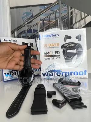2 በ 1 Haino Teko-12 Smart Watch + Earbuds