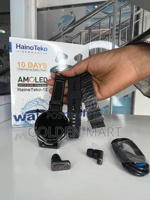 Haino Teko 12 Smartwatch Buds 3 Straps