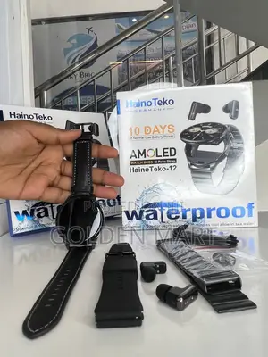 Haino Teko 12 Smartwatch Buds 3 Straps