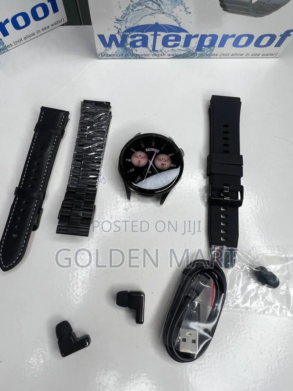 Haino Teko 12 Smartwatch Buds 3 Straps