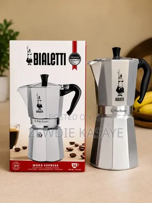 የጣልያኑ የቡና ማፍያ 18 ሲኒ Bialetti Moka Pot 18 Cups