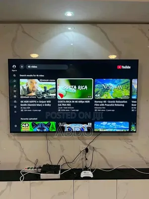 Hisense Smart Qled TV 75 Inch A6 Quality 2026 Model Andraid Framles