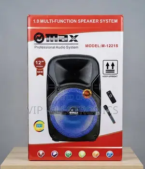 MAX Speaker Professional Audio System – 12” Multi-Function Speaker