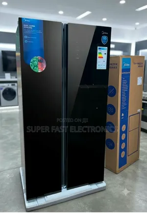 Midea Refrigerator 710 Side-by-Side Energy Saving | Dual Super Cooling