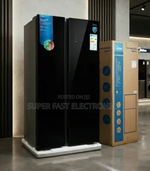 Midea Refrigerator.Side-by-Side Inverter Compressor Technology