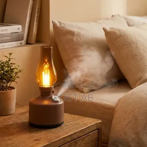 Humidifier With Vintage Lamp
