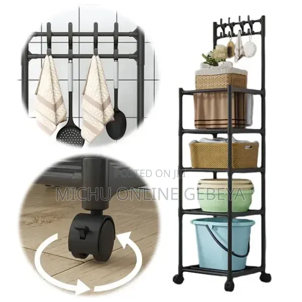 5 Layer Hook Storage Rack