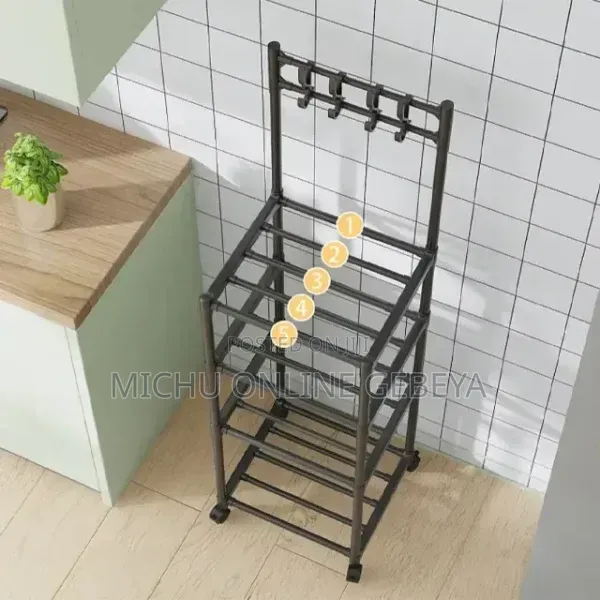 5 Layer Hook Storage Rack