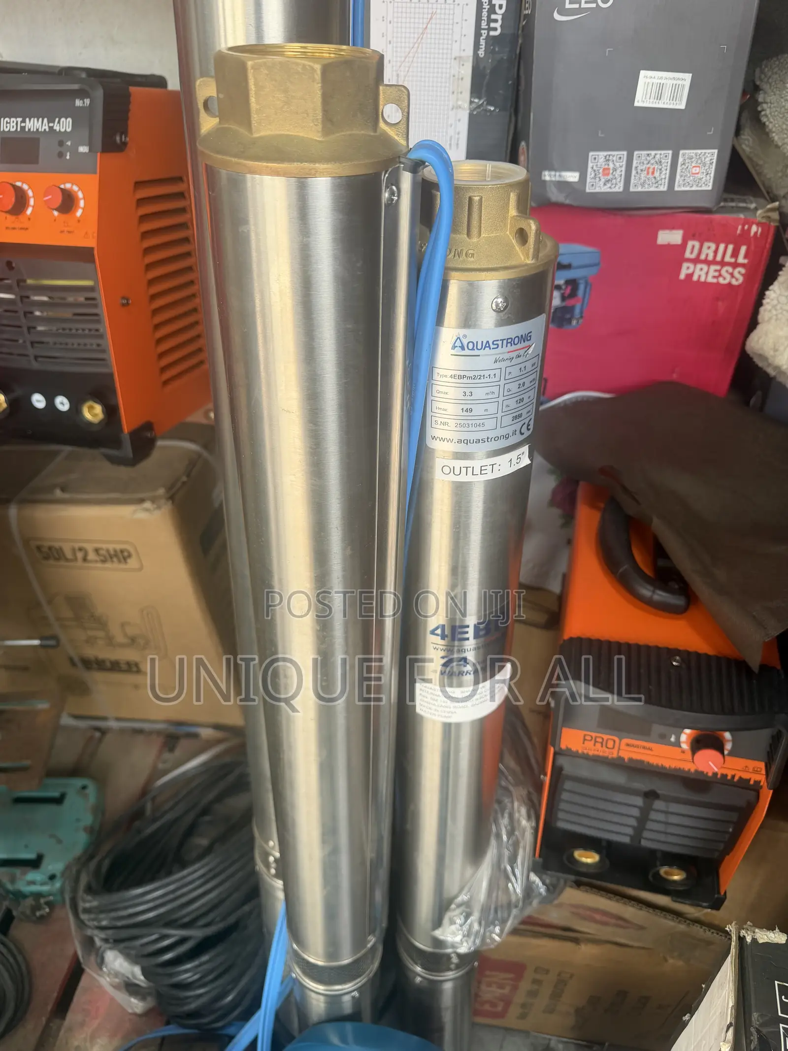 Leo Borehole Pump 2.2kw(3hp)