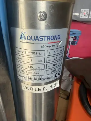 Aquastrong 1.1kw(1.5hp) Borehole Pump