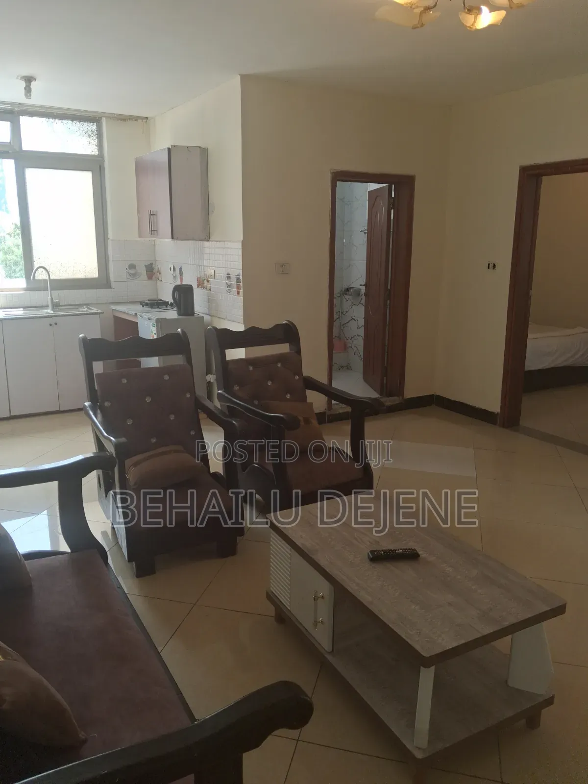 Furnished Studio Apartment in Lucysabrin, Bole for rent