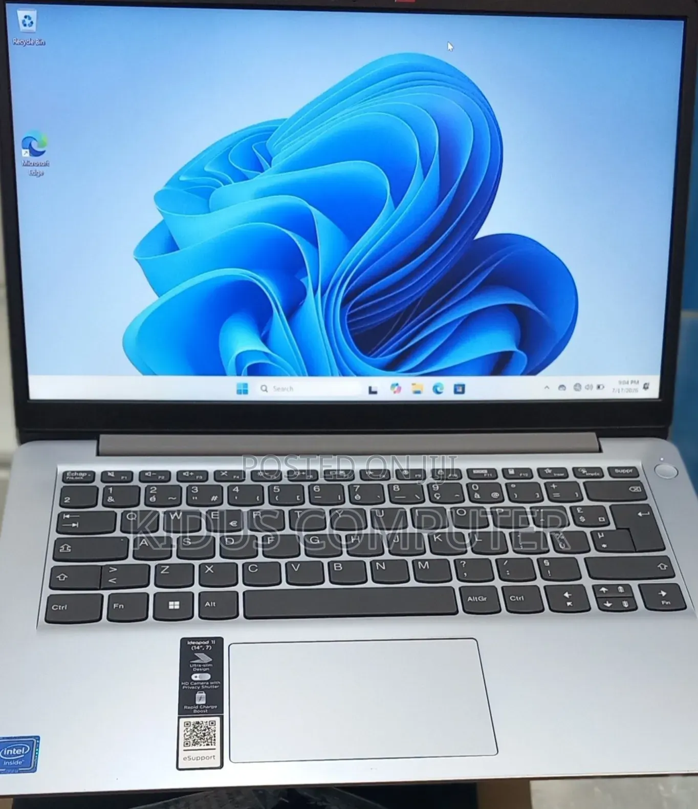 New Laptop Lenovo Ideapad 3 8GB Intel Core 3 SSD 128GB