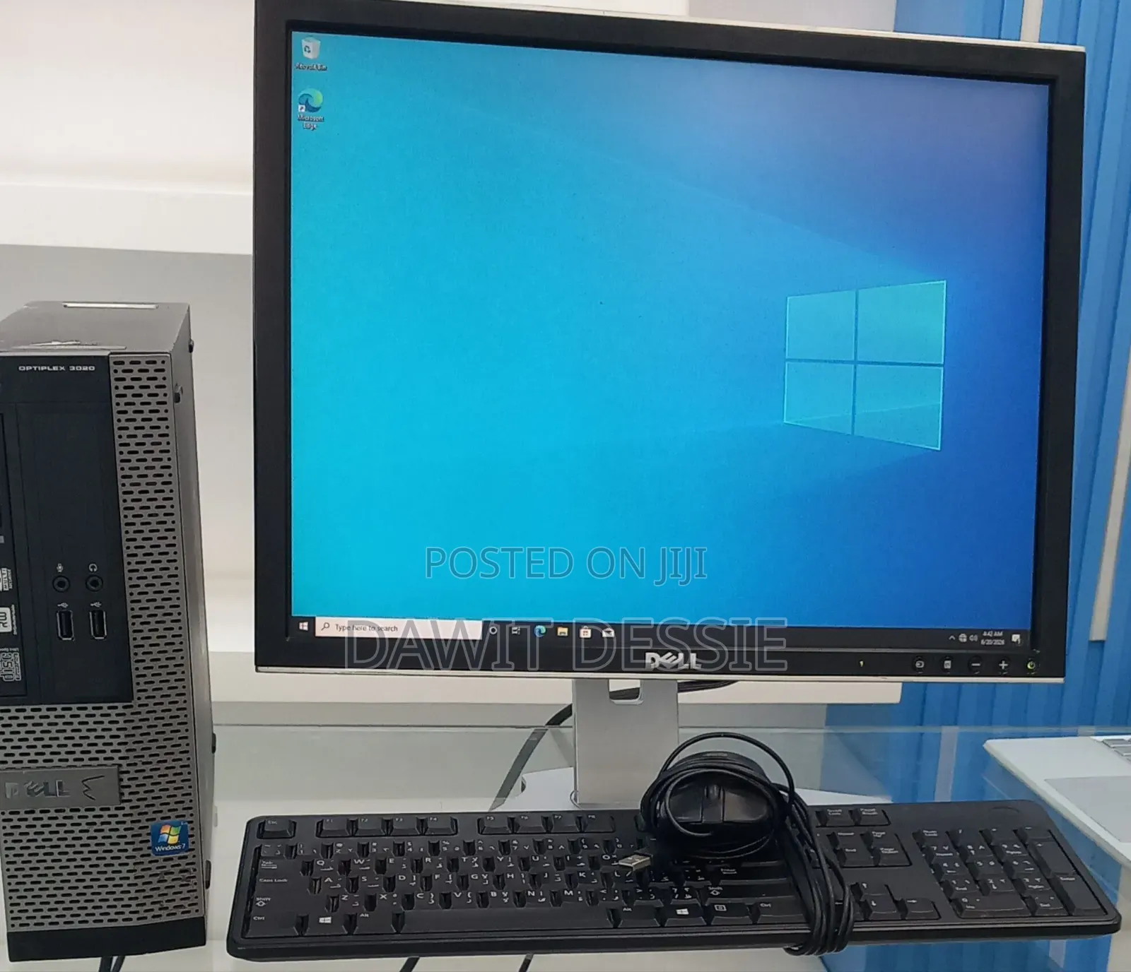 Desktop Computer Dell OptiPlex 3020 8GB Intel Core i5 HDD 500GB