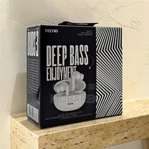 Original TECNO Buds 3 TWS Earbuds - Bass Boost Driver