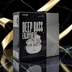 TECNO Buds 3 TWS Stereo Earphones - HD Audio Bass