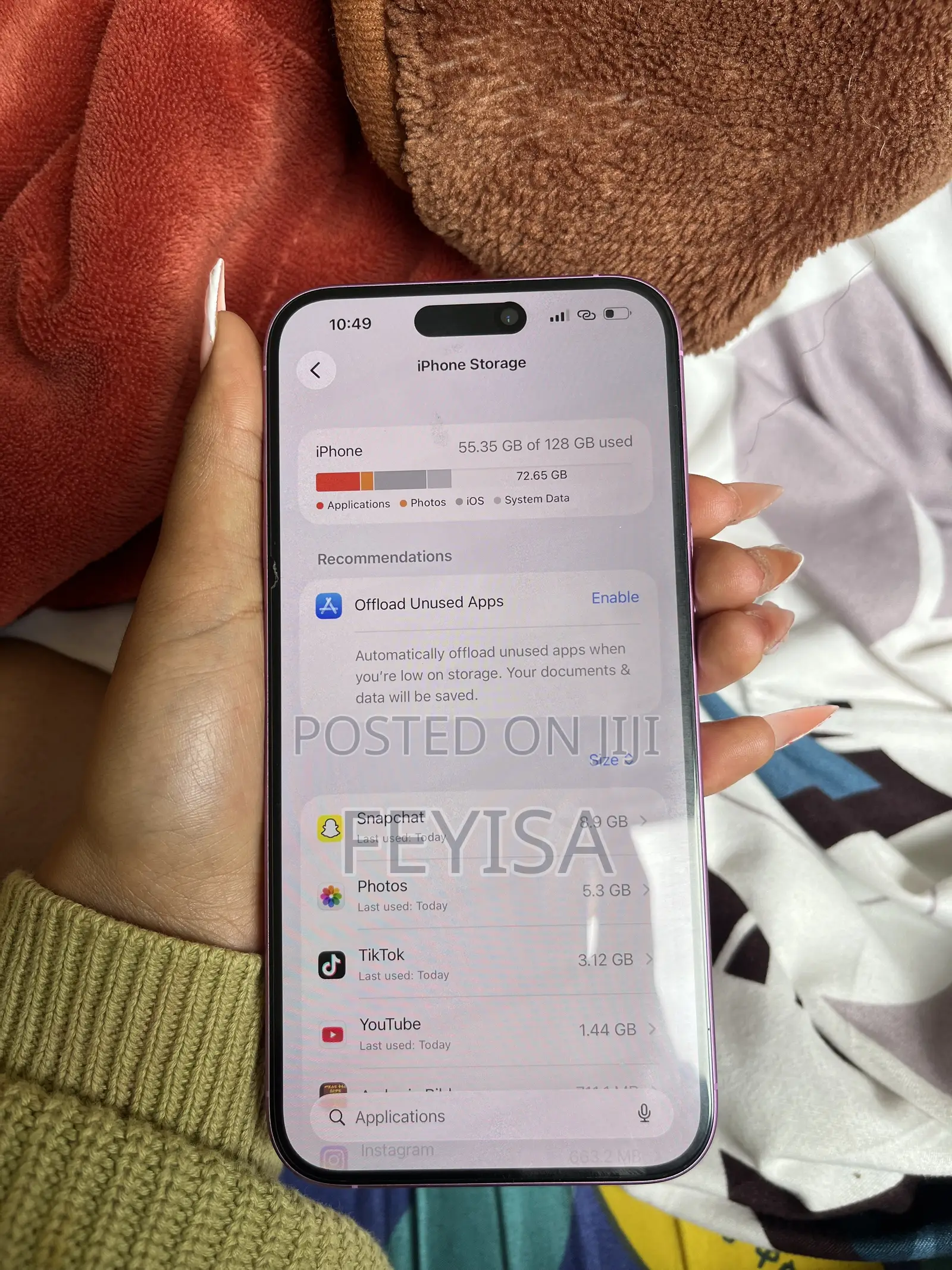 Apple iPhone 16 Plus 128 GB Pink