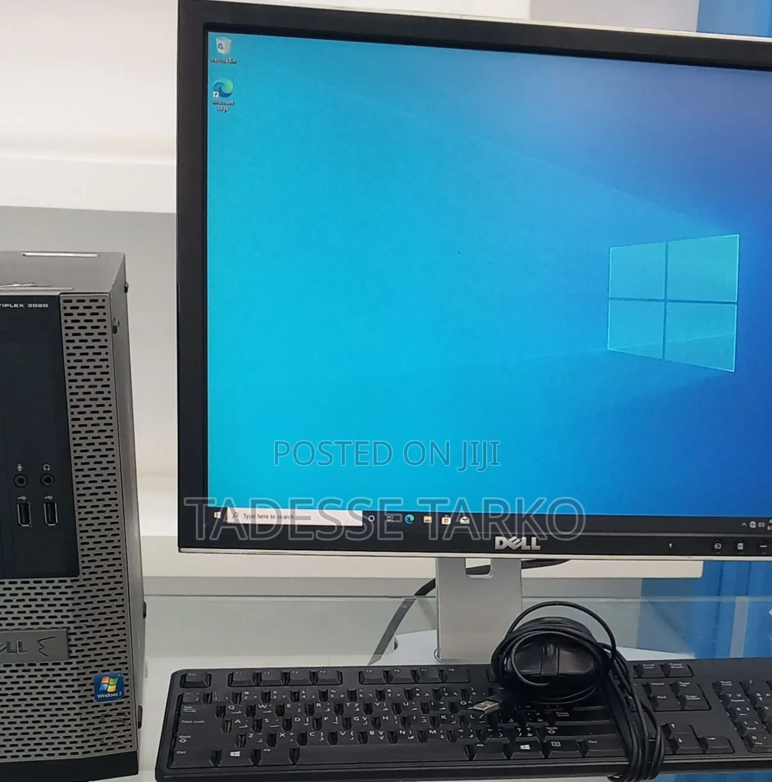 New Desktop Computer Dell OptiPlex 3020 8GB Intel Core i5 HDD 500GB