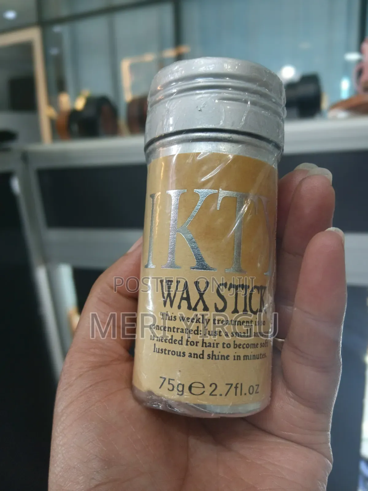 Wax Stick Hair Stayle
