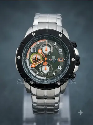 Naviforce NF8056 Wristwatch Featuring Green Dial and a Durable