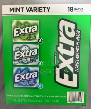 Extra Gum Mint Variety From US